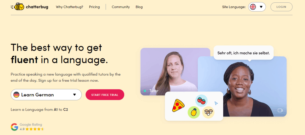 Chatterbug Homepage
