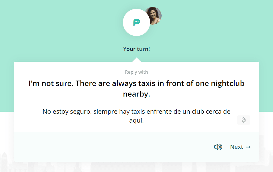 Speakly App Live Challenges Screenshot