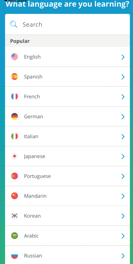 verbling languages