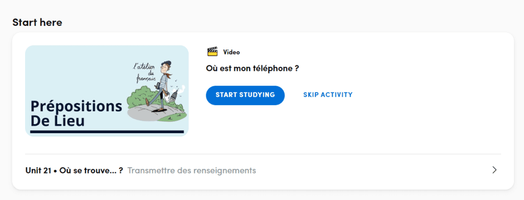 chatterbug french