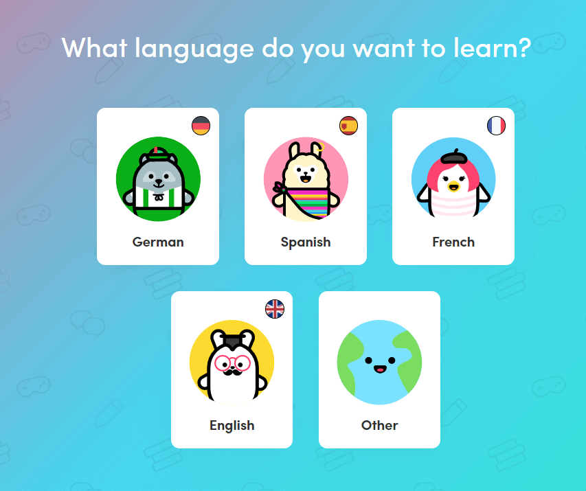 chatterbug trial languages