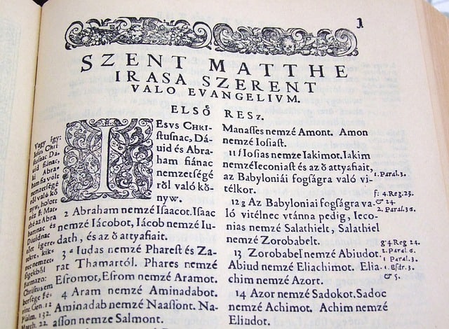 Hungarian Language Text