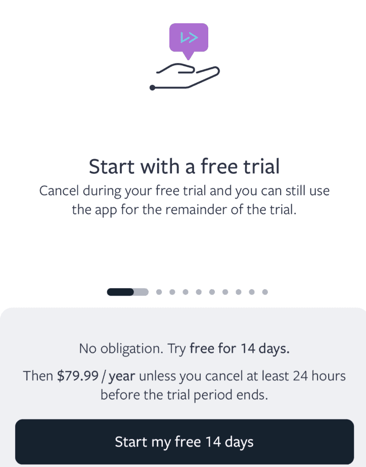 lingvist trial