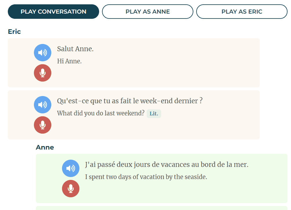 rocket french dialogue