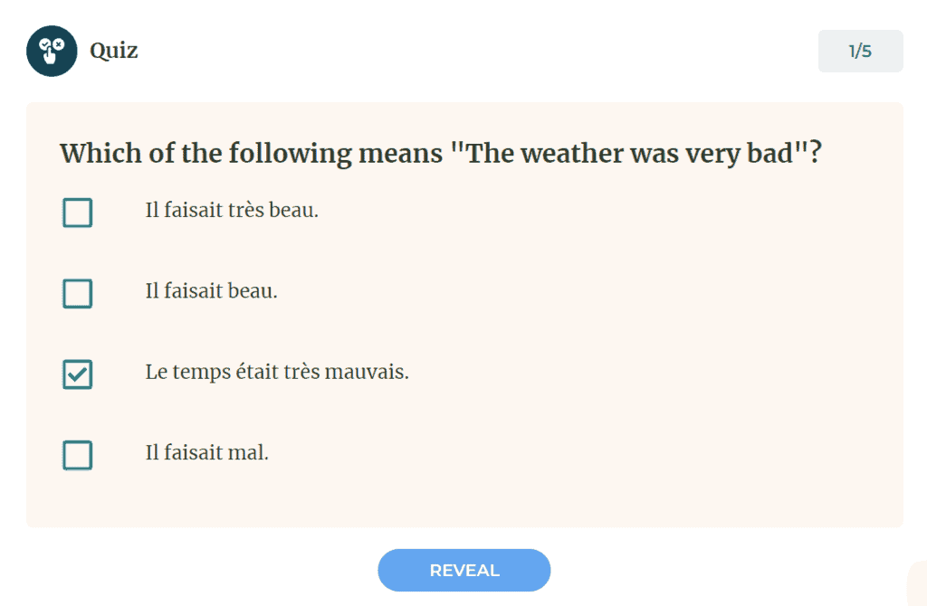 rocket french vocabulary