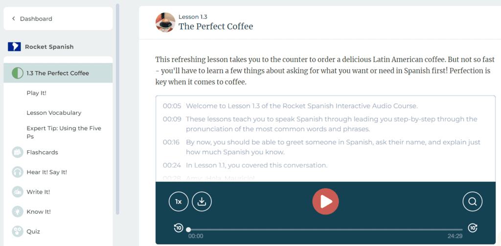 rocket spanish level 1