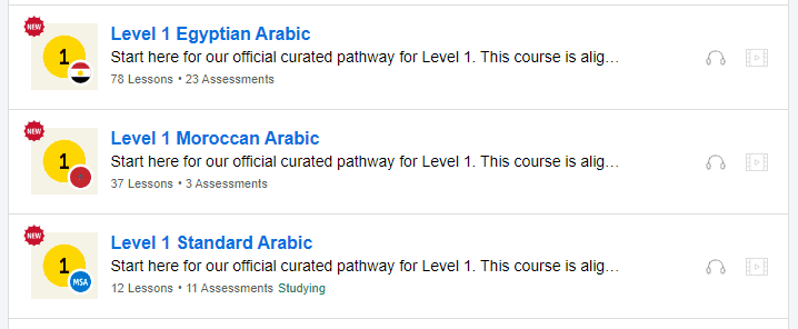 arabicpod101 dialects