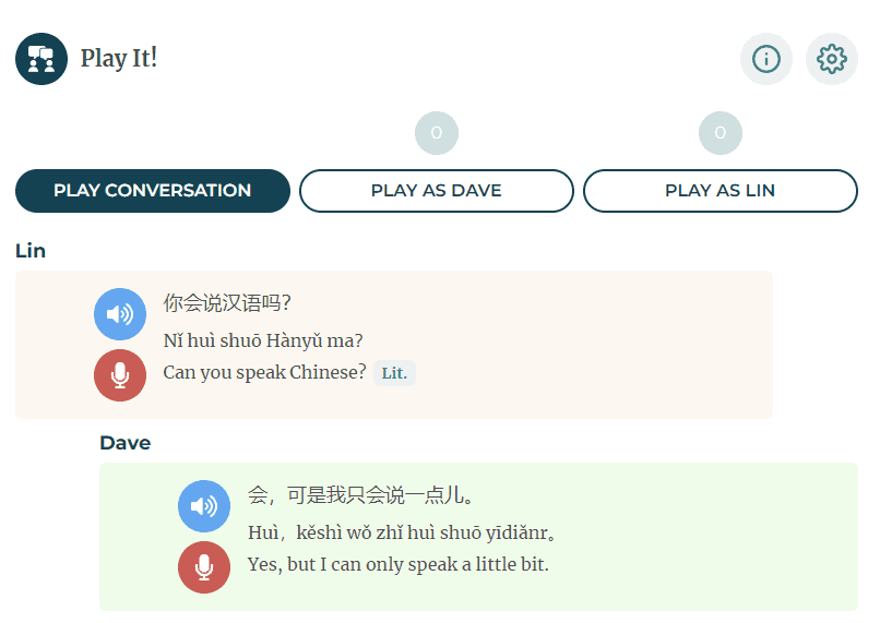 practice dialogue on rocket chinese