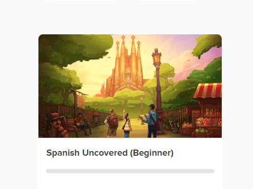 spanish uncovered beginner