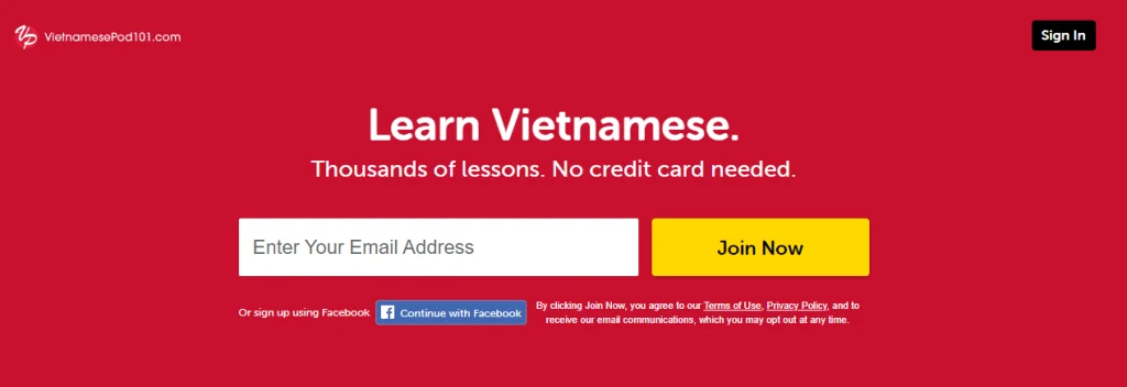 vietnamesepod101 homepage