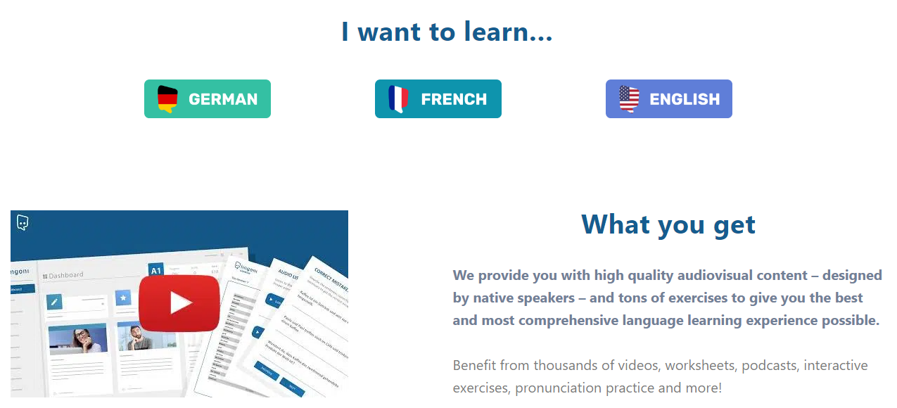 lingoni homepage