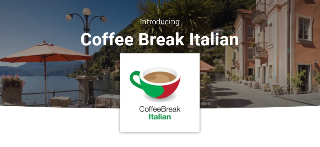 Coffee Break Italian Homepage