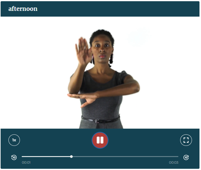 Rocket ASL lesson