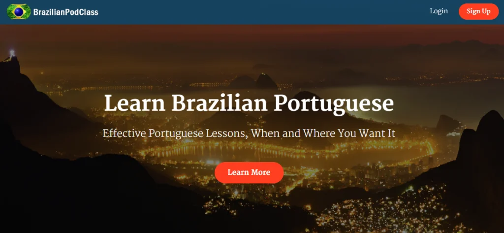 Brazilian PodClass home