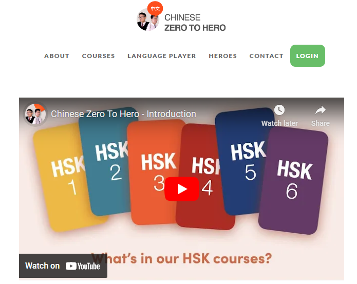 Chinese Zero to Hero