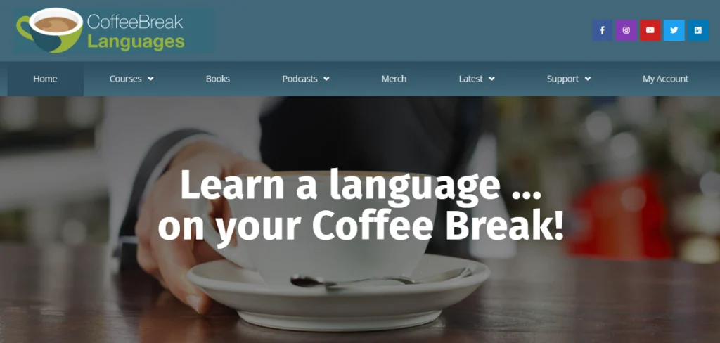 Coffee Break Languages home