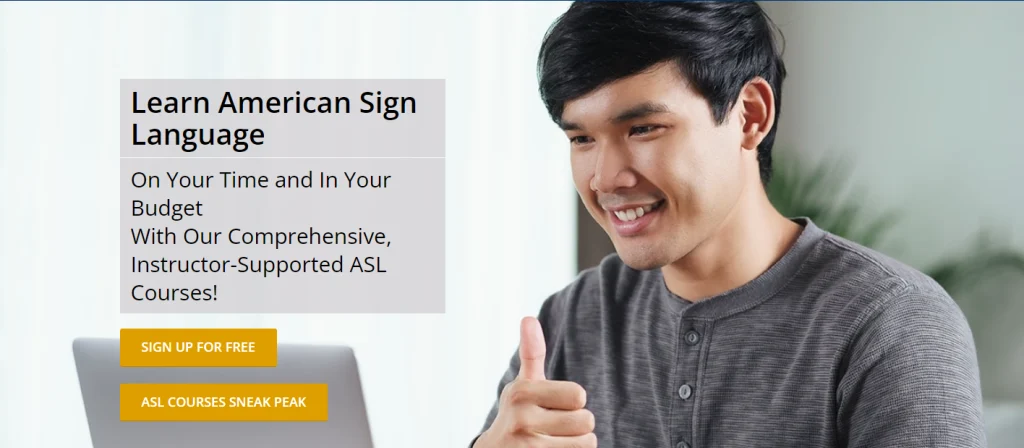 Start ASL homepage