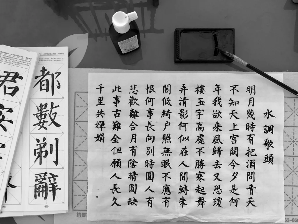 Mandarin characters