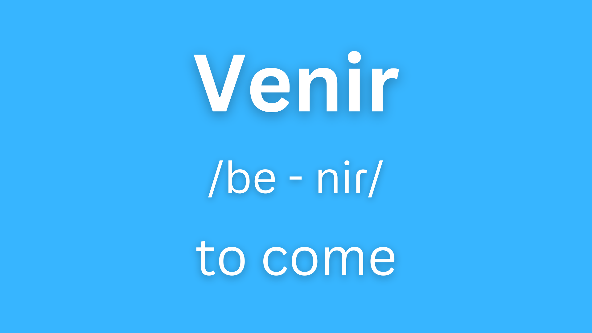Venir Conjugation | How to Conjugate Venir in Spanish