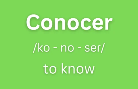 conocer conjugation