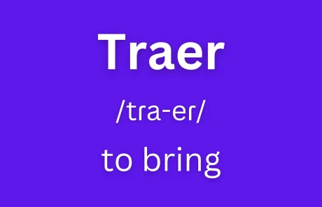 traer conjugation