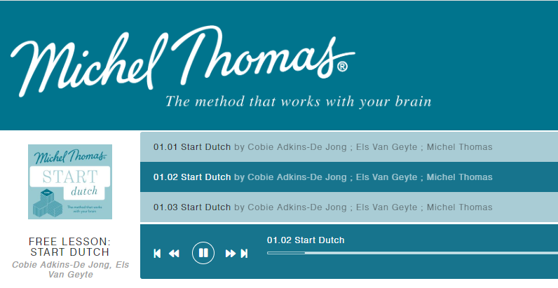 Michel Thomas audio lesson