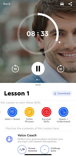 Pimsleur lesson