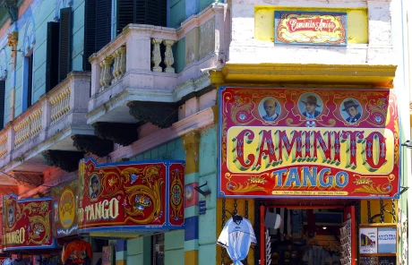 Caminito en Buenos Aires, Argentina