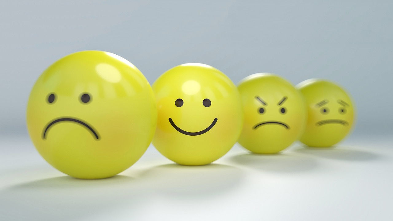 Different emotions