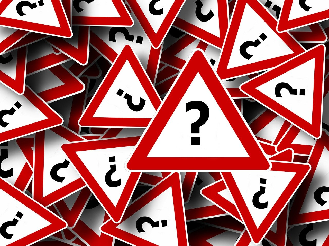 Question marks