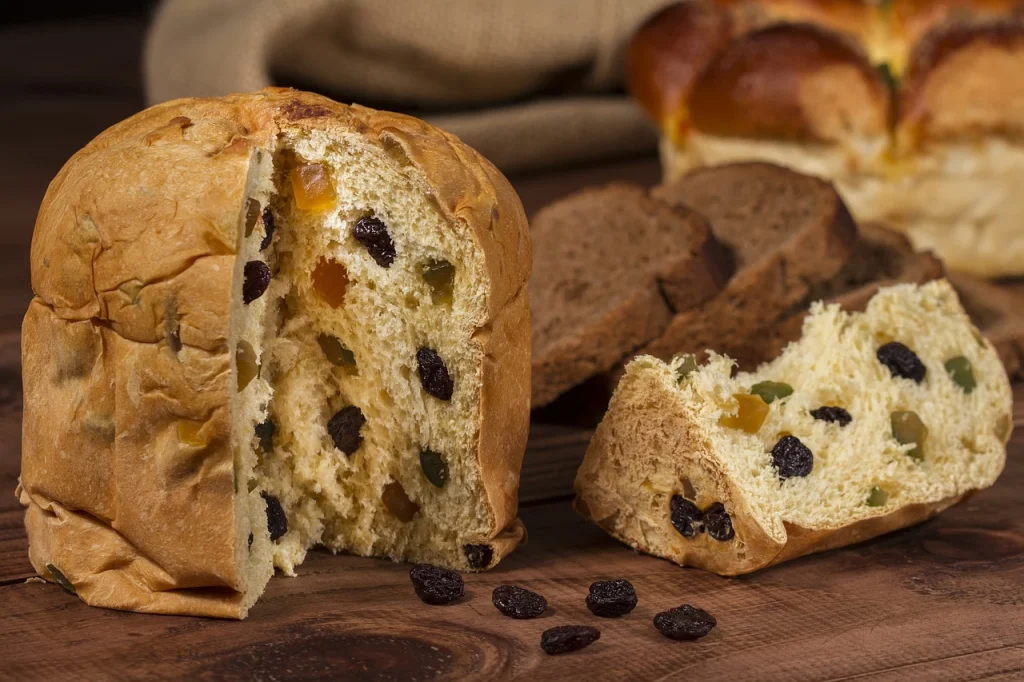 Panettone bread