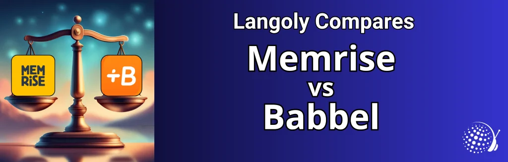 Memrise vs Babbel