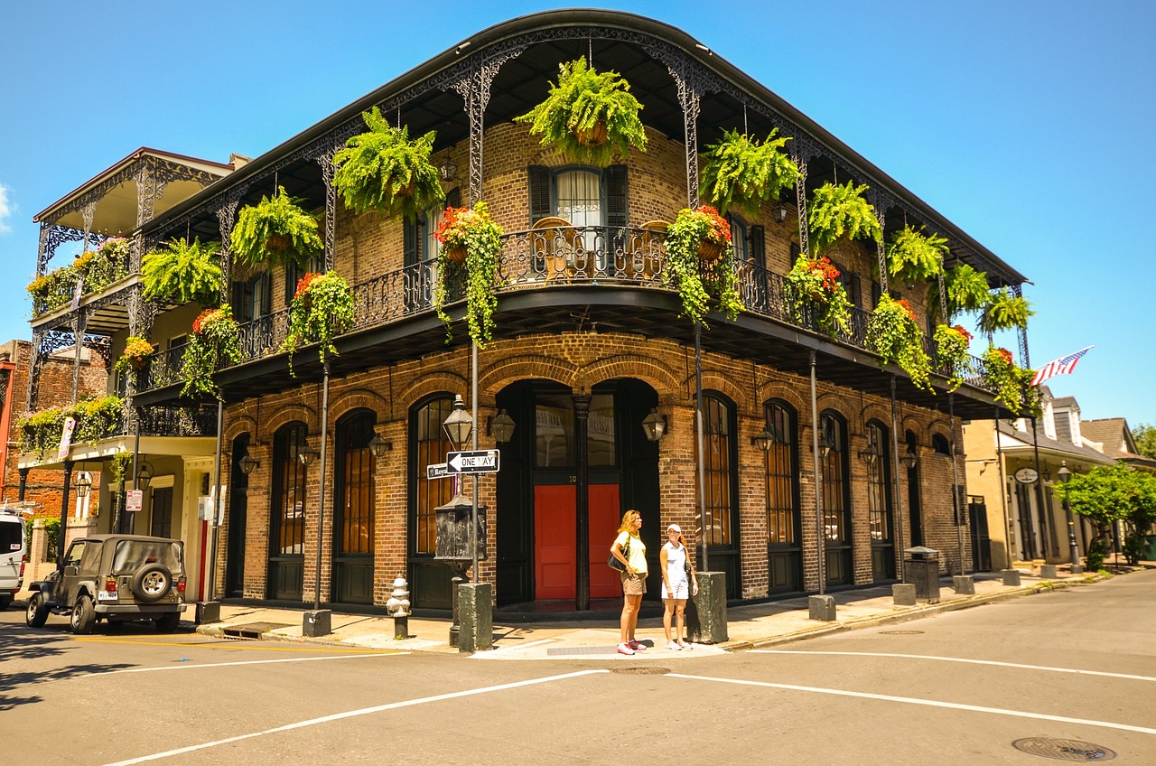 This image shows a house in New Orleans, Louisiana.