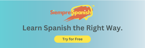 Siempre Spanish banner